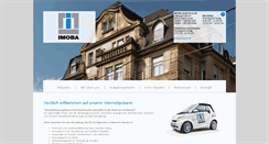 Desktop Screenshot of imoba.de